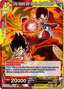 King Vegeta and Vegeta, Royal Bloodline, Special Anniversary Set 2020 · DB1-090