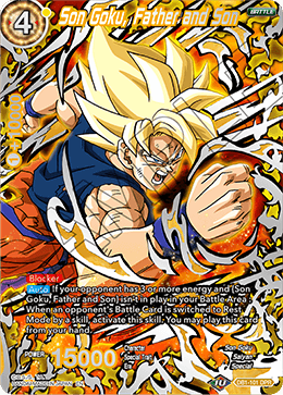 Son Goku, Father and Son, Judge Promotion Cards · DB1-101