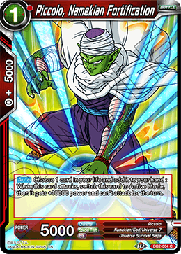 Piccolo, Namekian Fortification, Draft Box 05 - Divine Multiverse · DB2-004
