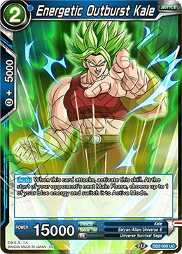 Energetic Outburst Kale, Draft Box 05 - Divine Multiverse · DB2-038