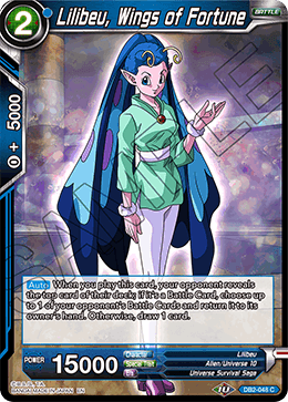 Lilibeu, Wings of Fortune, Draft Box 05 - Divine Multiverse · DB2-048