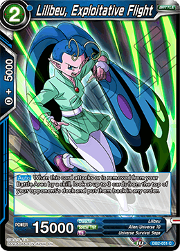 Lilibeu, Exploitative Flight, Draft Box 05 - Divine Multiverse · DB2-051