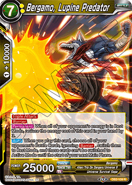 Bergamo, Lupine Predator, Draft Box 05 - Divine Multiverse · DB2-109