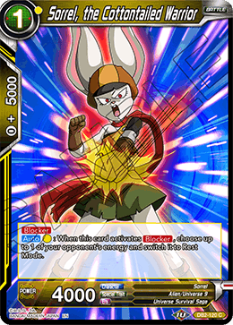 Sorrel, the Cottontailed Warrior, Draft Box 05 - Divine Multiverse · DB2-120