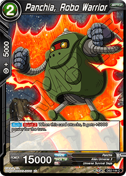 Panchia, Robo Warrior, Draft Box 05 - Divine Multiverse · DB2-144