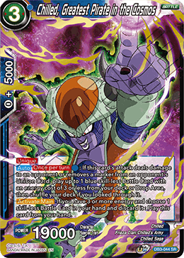 Chilled, Greatest Pirate in the Cosmos, Draft Box 06 - Giant Force · DB3-044