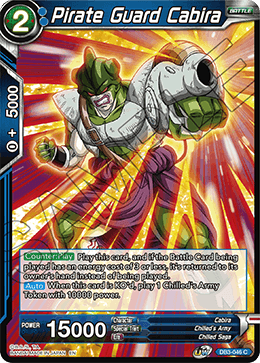 Pirate Guard Cabira, Draft Box 06 - Giant Force · DB3-046