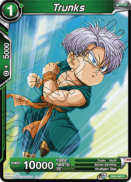 Trunks, Draft Box 06 - Giant Force · DB3-060