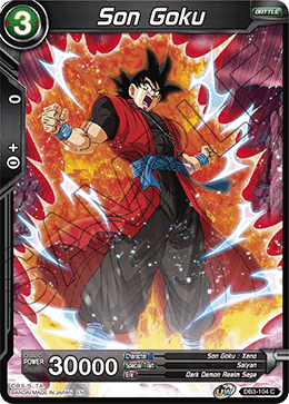 Son Goku, Draft Box 06 - Giant Force · DB3-104