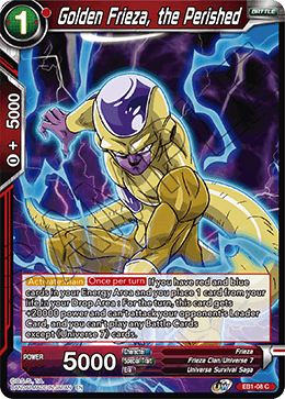 Golden Frieza, the Perished, Battle Evolution Booster · EB1-08