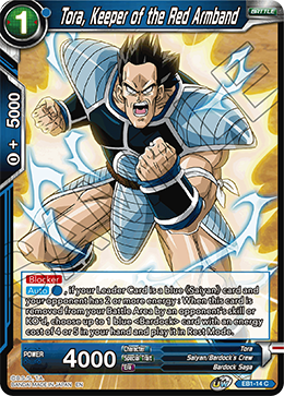 Tora, Keeper of the Red Armband, Battle Evolution Booster · EB1-14