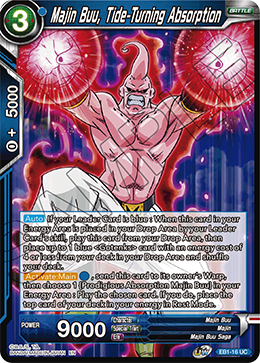 Majin Buu, Tide-Turning Absorption, Battle Evolution Booster · EB1-16