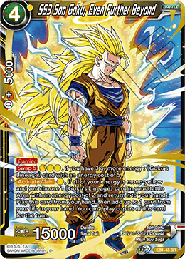 SS3 Son Goku, Even Further Beyond, Battle Evolution Booster · EB1-43