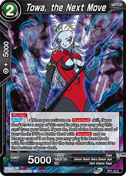 Towa, the Next Move, Battle Evolution Booster · EB1-54