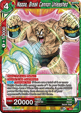 Nappa, Break Cannon Unleashed, Battle Evolution Booster · EB1-58