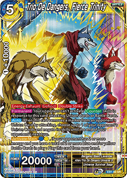 Trio De Dangers, Fierce Trinity, Battle Evolution Booster · EB1-60