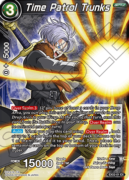 Time Patrol Trunks, Expansion Deck Box Set 02: Dark Demon's Villains · EX02-01