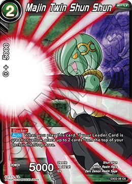 Majin Twin Shun Shun, Expansion Deck Box Set 02: Dark Demon's Villains · EX02-06