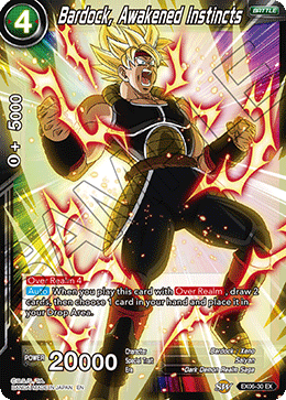 Bardock, Awakened Instincts, Special Anniversary Set · EX06-30