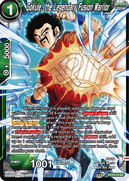 Gokule, the Legendary Fusion Warrior, Special Anniversary Set 2020 · EX13-14