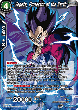 Vegeta, Protector of the Earth, Expansion Deck Box Set 15: Battle Enhanced · EX15-02