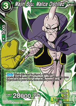 Majin Buu, Malice Distilled, Expansion Deck Box Set 15: Battle Enhanced · EX15-03