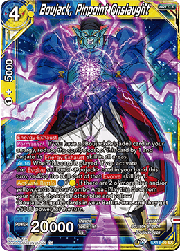 Boujack, Pinpoint Onslaught, Expansion Deck Box Set 18: Namekian Boost · EX18-05
