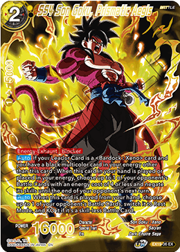 SS4 Son Goku, Prismatic Aegis, Special Anniversary Set 2021 · EX19-36