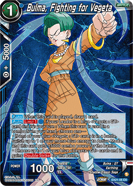 Bulma, Fighting for Vegeta, 5th Anniversary Set · EX21-06