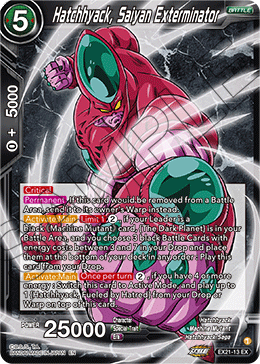 Hatchhyack, Saiyan Exterminator, 5th Anniversary Set · EX21-13