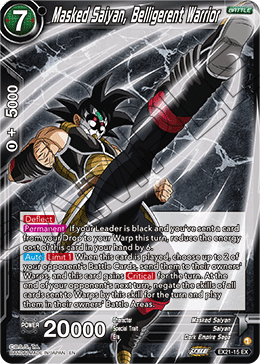 Masked Saiyan, Belligerent Warrior, 5th Anniversary Set · EX21-15