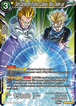 Son Goten & Trunks, Classic Boy Team-up, Expansion Deck Box Set 23: Premium Anniversary Box 2023 · EX23-33