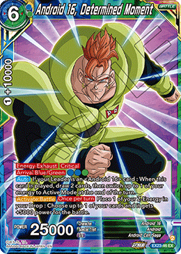 Android 16, Determined Moment, Expansion Deck Box Set 23: Premium Anniversary Box 2023 · EX23-46