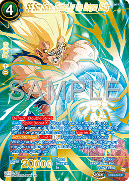 SS Son Goku, Guided by the Dragon Balls, Expansion Deck Box Set 24: Premium 7th Anniversary Box 2024 · EX24-04