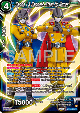 Gamma 1 & Gamma 2, Stand-Up Heroes, Expansion Deck Box Set 24: Premium 7th Anniversary Box 2024 · EX24-25