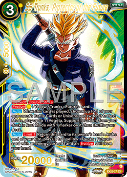 SS Trunks, Protector of the Future, Expansion Deck Box Set 25: Premium Anniversary Box 2025 · EX25-27