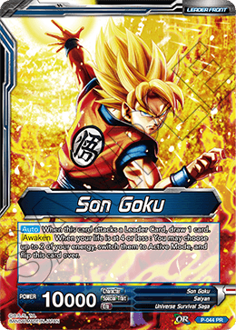 Son Goku // Full Power Son Goku, Promotion Cards · P-044