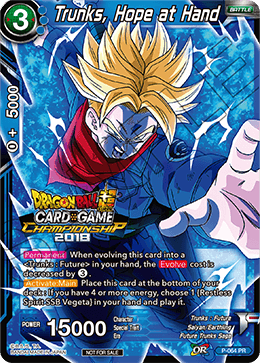Trunks, Hope at Hand, Tournament Promotion Cards · P-064