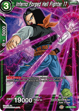 Inferno Forged Hell Fighter 17, Promotion Cards · P-087