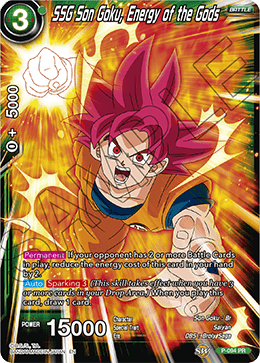 SSG Son Goku, Energy of the Gods, Promotion Cards · P-094