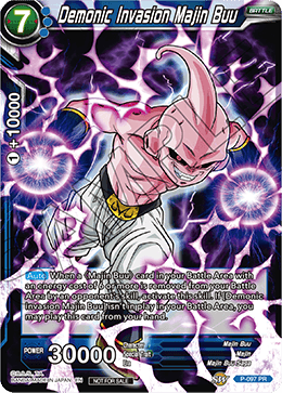 Demonic Invasion Majin Buu, Promotion Cards · P-097