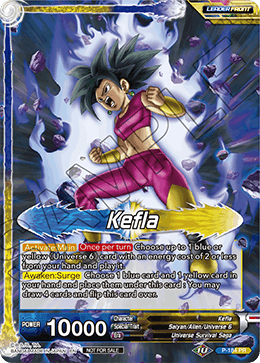 Kefla // Kefla, Surge of Ferocity, Mythic Booster · P-184