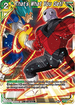 That's What You Get!, Promotion Cards · P-195