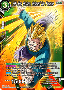SS Son Goten, Primed for Fusion, Promotion Cards · P-225