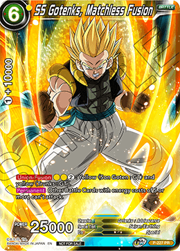 SS Gotenks, Matchless Fusion, Promotion Cards · P-227