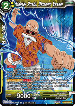 Master Roshi, Demonic Vassal, Tournament Promotion Cards · P-417