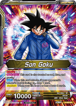 Son Goku // SSB Son Goku, Battling for the Universe, Promotion Cards · P-425