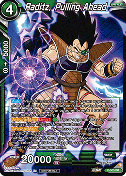 Raditz, Pulling Ahead, Expansion Deck Box Set 24: Premium 7th Anniversary Box 2024 · P-505