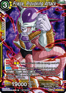 Frieza, Provoking Attack, Tournament Promotion Cards · P-511