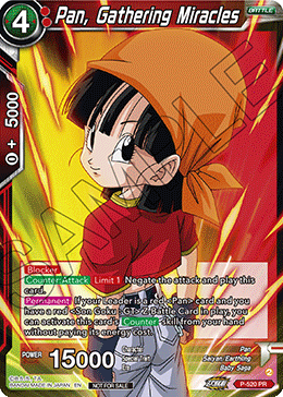 Pan, Gathering Miracles, Tournament Promotion Cards · P-520